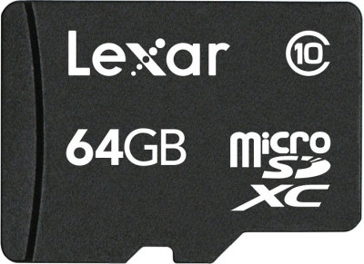 Други Карти памети Карта памет Micro SD Lexar 64 GB class 10
